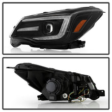 Load image into Gallery viewer, Spyder Signature Subaru Forester 14-16 Halogen Model Only Headlights (PRO-YD-SUFO14SI-BK)