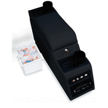 Load image into Gallery viewer, Rampage Jeep CJ5 Locking Center Console - Black Denim