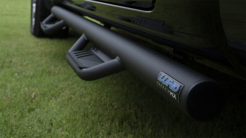 Lund Ram 1500 Crew Cab Pickup Terrain HX Step Nerf Bars - Black