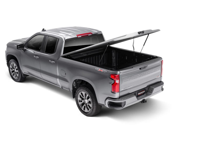 UnderCover GMC Sierra 1500 (w/ MultiPro TG) 6.5ft Elite LX Bed Cover - Pull Me Over Red