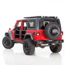 Load image into Gallery viewer, Go Rhino Jeep Wrangler JL/JLU Body Mount Spare Tire Carrier - Tex. Blk