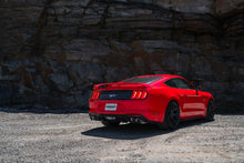 Load image into Gallery viewer, MBRP Ford Mustang GT 5.0 3in Dual Split Rear AL Cat Back w/ Quad 4.0in Dual Wall Tips