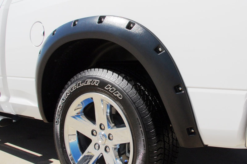 Lund Dodge Ram 2500 RX-Rivet Style Smooth Elite Series Fender Flares - Black (2 Pc.)