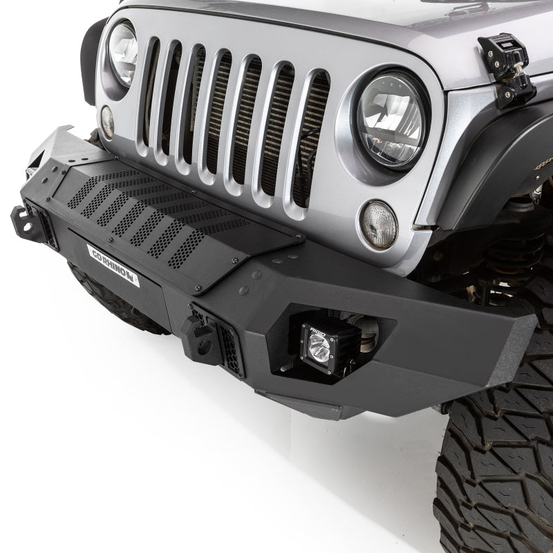 Go Rhino Jeep Wrangler JL/JLU/JK/JKU/Gladiator JT Trailline Front Straight Bumper
