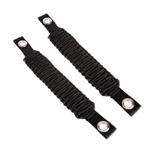 Load image into Gallery viewer, Rugged Ridge Paracord A-Pillar/Seat Mnt Hdle Black Jeep Wrangler JK