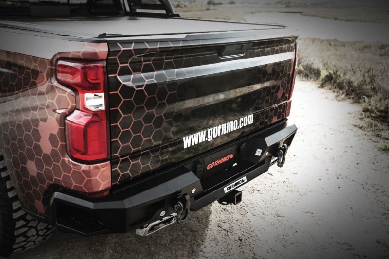 Go Rhino Chevrolet Silverado 1500 BR20 Rear Bumper Replacement