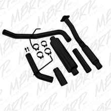 Load image into Gallery viewer, MBRP Ford F150 3in Cat Back Single Side Exit Black Coated Exhaust System