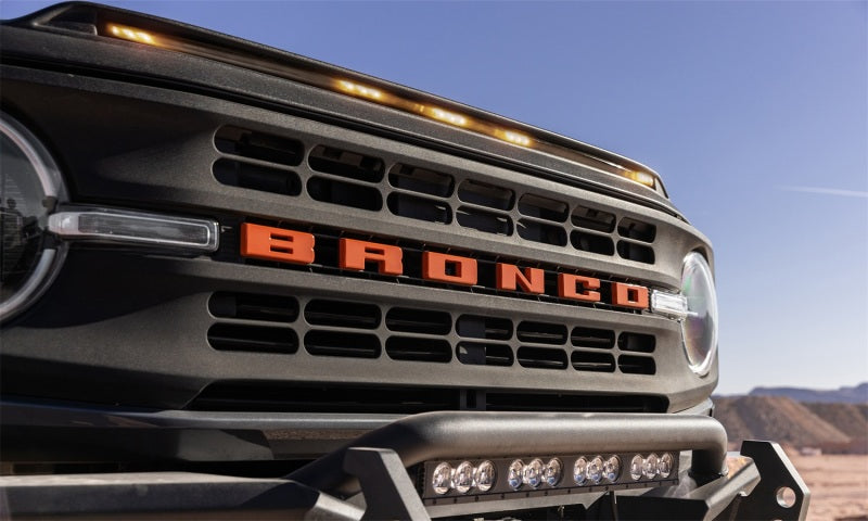 AVS Ford Bronco 2/4Dr. Excl. Raptor Aeroskin Lightshield Hood Protector - Black