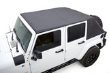 Rugged Ridge Jeep Wrangler JKU 4 Dr Black Diamond Stitch Cloth Voyager Top