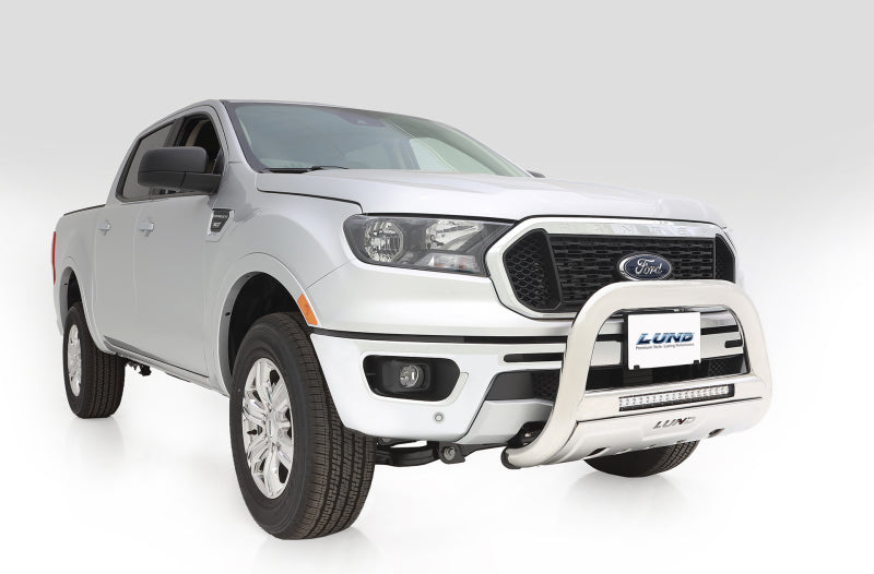 Lund Ford Ranger Bull Bar w/Light & Wiring - Polished Stainless
