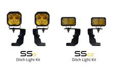 Load image into Gallery viewer, Diode Dynamics 15-21 Subaru WRX/STi Pro Stage Series 2in LED Ditch Light Kit - Yellow Combo