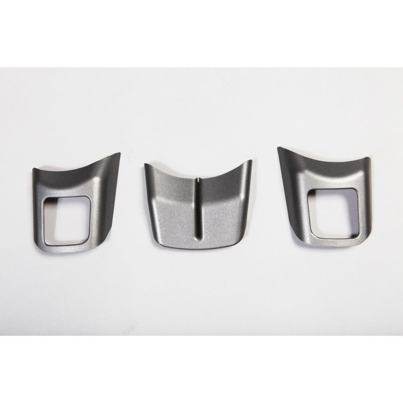 Rugged Ridge Jeep Wrangler JK Charcoal Steering Wheel Trim