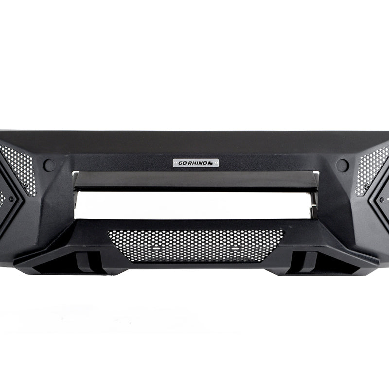 Go Rhino Ram 1500 (Excl. Rebel/Warlock/TRX) Element Front Bumper w/Pwr Bar - Tex. Blk