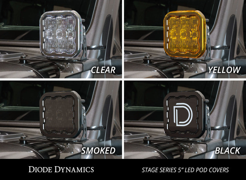 Diode Dynamics SS5 LED Pod Cover Smoked