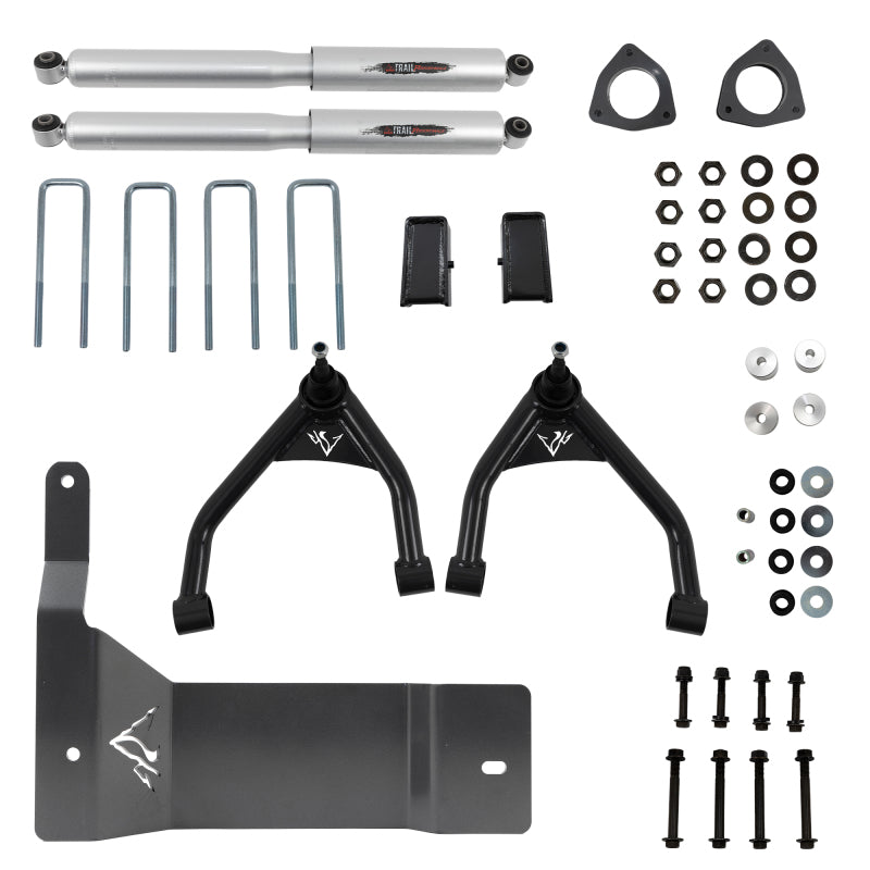 Belltech Chevrolet Silverado / GMC Sierra 1500 4WD 4in Suspension Lift Kit w/ Shocks