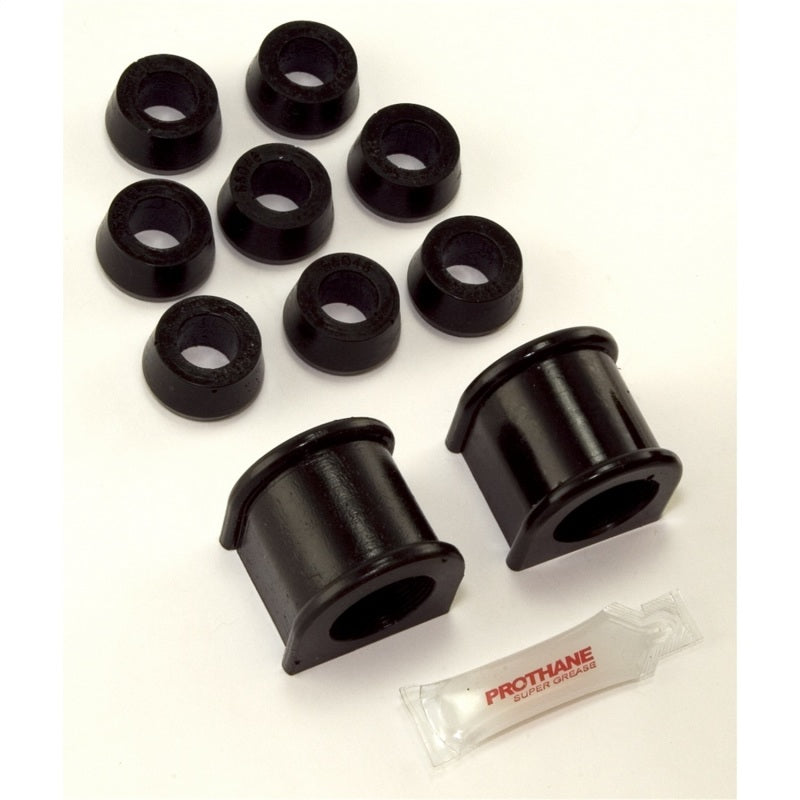 Rugged Ridge Front Swaybar Bushing Kit Black 1-1/8 In. Jeep Wrangler YJ
