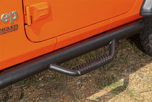 Load image into Gallery viewer, Rugged Ridge Spartan Nerf Bar Textured Black Jeep Wrangler JL 2 Door