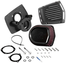 Load image into Gallery viewer, K&amp;N Street Metal Intake System for Harley Davidson Touring Models - Shaker Black