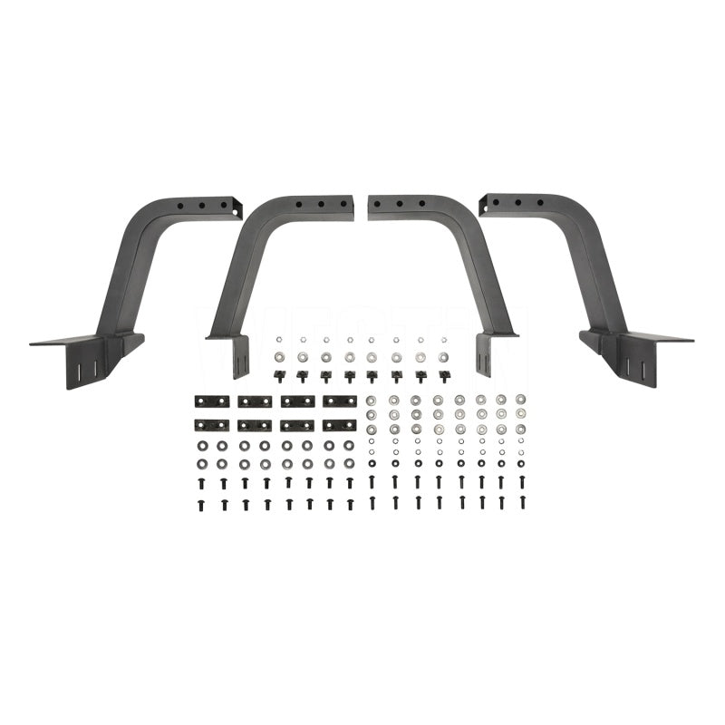 Westin Jeep Gladiator Overland Cargo Rack Base - Textured Black