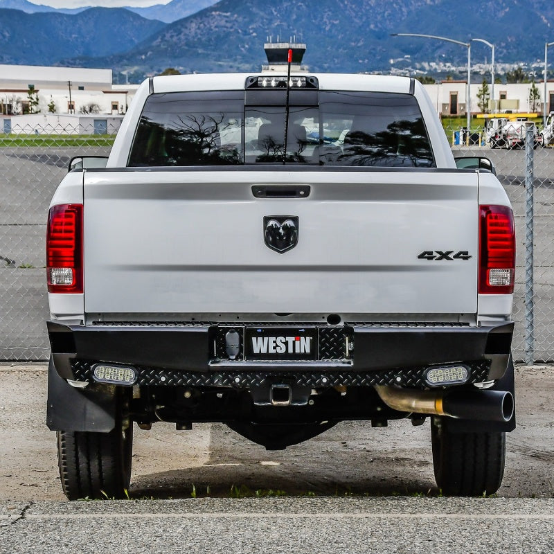 Westin 09+ Ram 1500 HDX Bandit Rear Bumper - Black