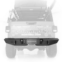 Load image into Gallery viewer, Go Rhino Jeep Gladiator JT Trailine Rear Full Width Bumper - Tex. Blk