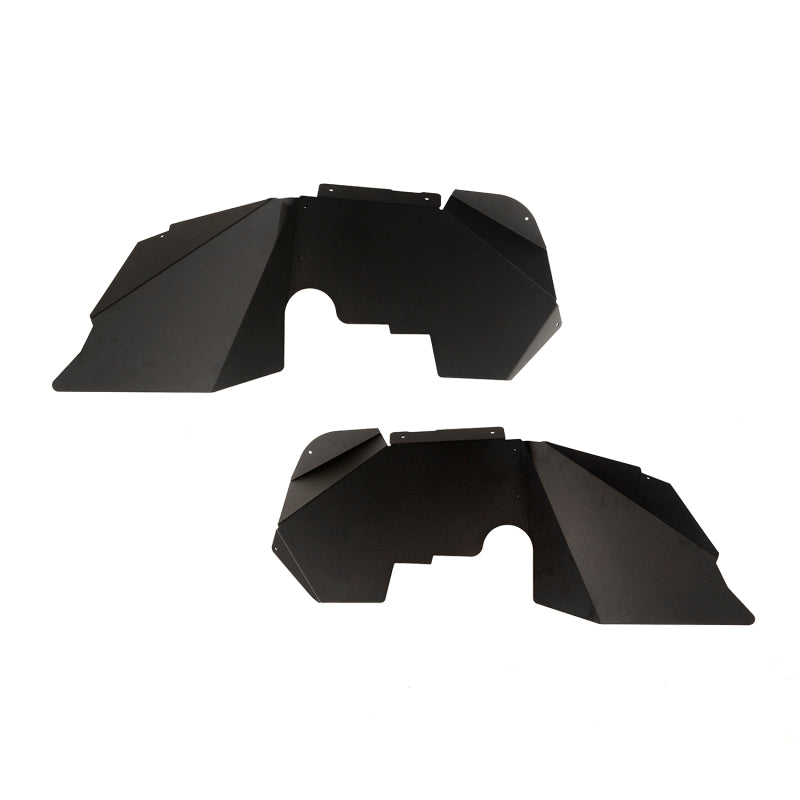 Rugged Ridge Aluminum Fender Liners Front Black Jeep Wrangler JK/JKU