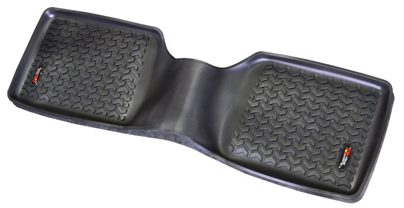 Rugged Ridge Floor Liner Rear Black Jeep Cherokee XJ