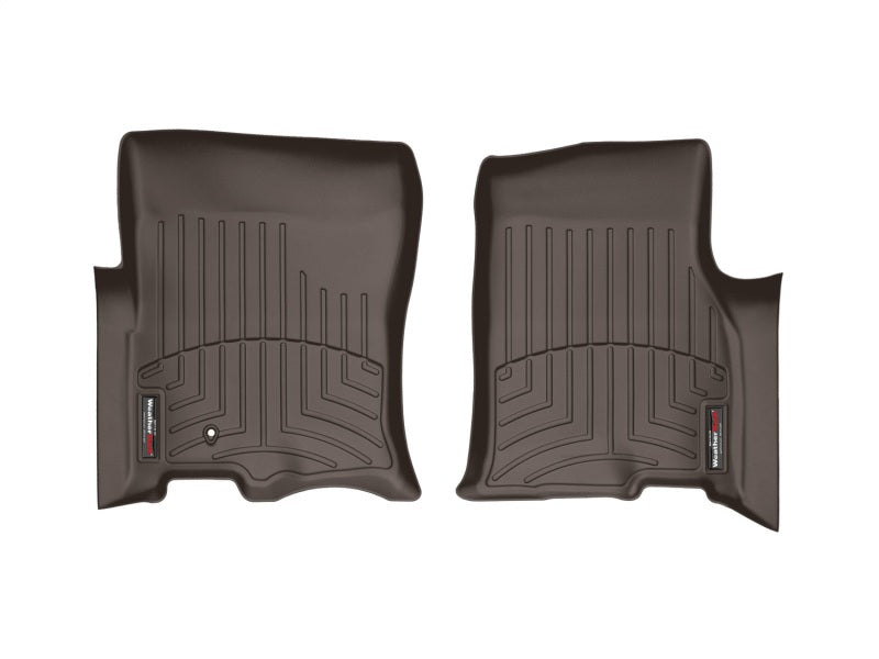 WeatherTech Ford Expedition Front FloorLiners - Cocoa