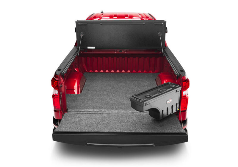 UnderCover Nissan Frontier Ext/Crew All Beds Passenger Side Swing Case - Black Smooth
