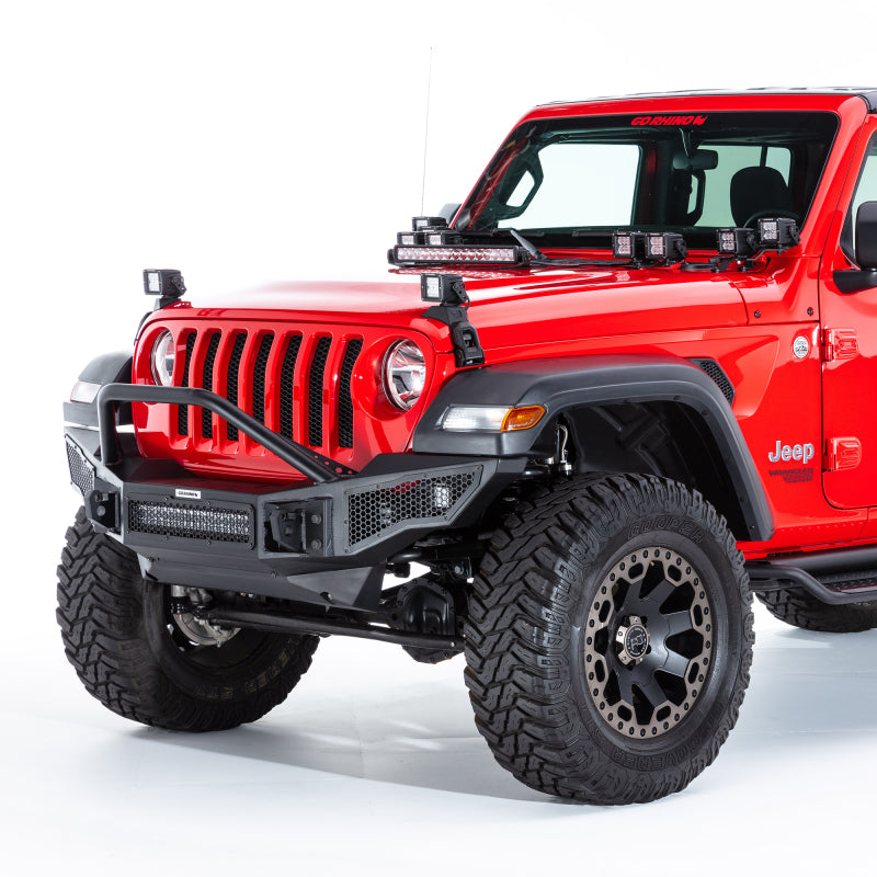Go Rhino Jeep Wrangler JL/JLU/Gladiator JT Light Mount - 3in Cube