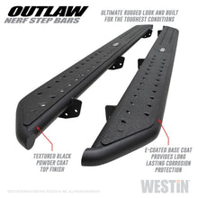 Load image into Gallery viewer, Westin Jeep Gladiator Outlaw Nerf Step Bars - Textured Black