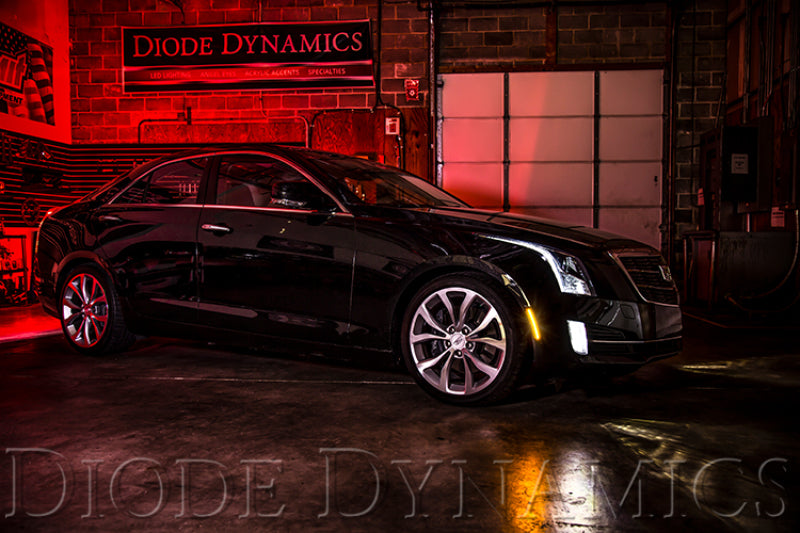 Diode Dynamics 14-19 Cadillac ATS Cadillac ATS LED Sidemarkers (Pair) - Amber