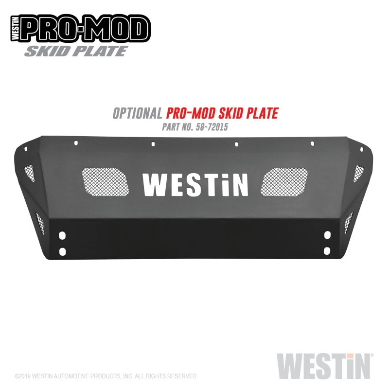 Westin 14+ Toyota Tundra Pro-Mod Front Bumper - Tex. Blk