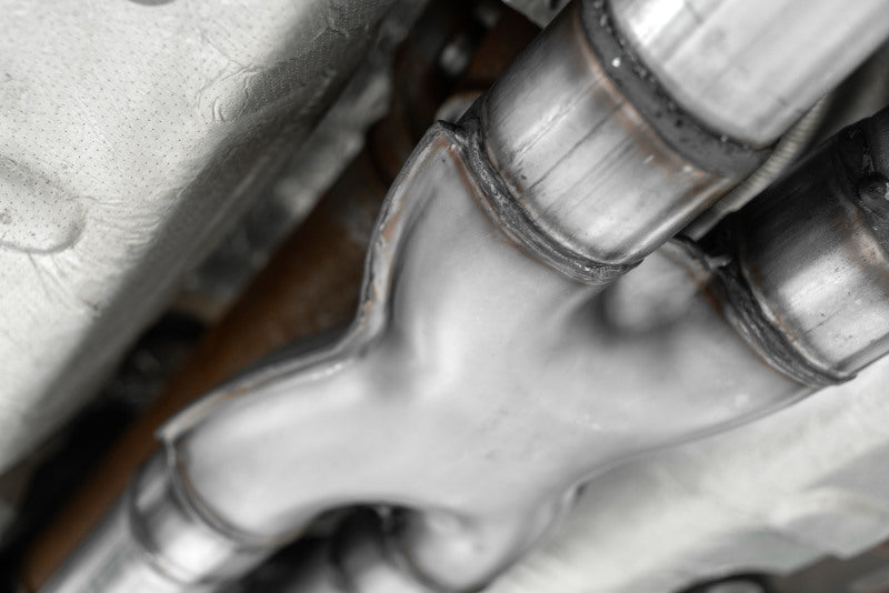 MBRP Ford Mustang GT 2.5in Resonator Delete X-Pipe - AL