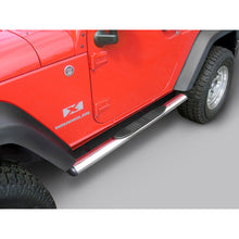 Load image into Gallery viewer, Rugged Ridge 4 1/4-In Oval Side Steps SS 2-Door Jeep Wrangler JK