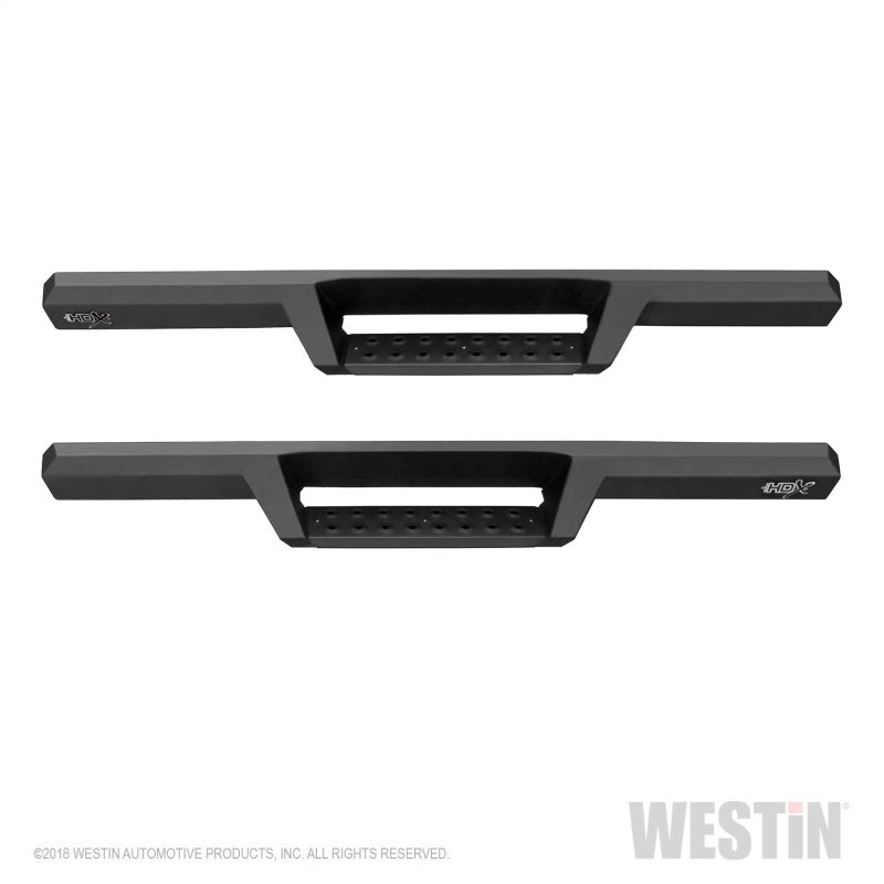 Westin 18+ Jeep Wrangler JL 2DR HDX Drop Nerf Step Bars - Textured Black