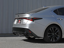 Load image into Gallery viewer, aFe Takeda 2014+ Lexus IS350 V6 2.5in. 304 Stainless Steel Axle-Back Exhaust System w/ Black Tip