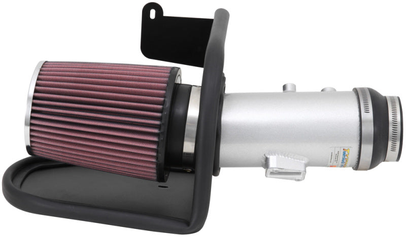 K&N Honda Accord 3.5L V6 69 Series Typhoon Air Intake System - Silver Cold Air Intake Kit