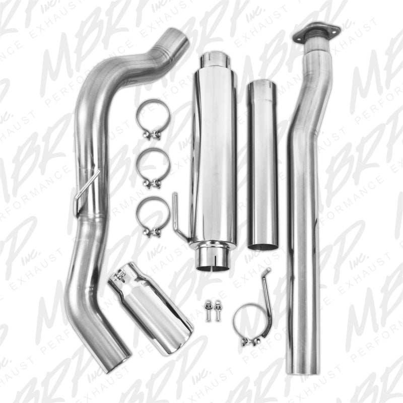 MBRP Ford F-150 3.5L V6 EcoBoost 4in Cat Back Single Side T409 Exhaust System