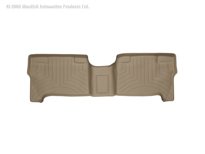 WeatherTech Toyota Tundra Double Cab Rear FloorLiner - Tan