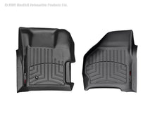 Load image into Gallery viewer, WeatherTech Ford F250/F350/F450/F550 Super Duty Regular Cab Front FloorLiner - Black