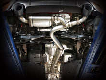 Load image into Gallery viewer, aFe 22-23 Hyundai Kona N L4 2.0L (t) Takeda 3in SS Axle-Back Exhaust System w/ Black Tips