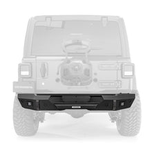 Load image into Gallery viewer, Go Rhino Jeep Wrangler JL/JLU Trailline Rear Stubby Bumper