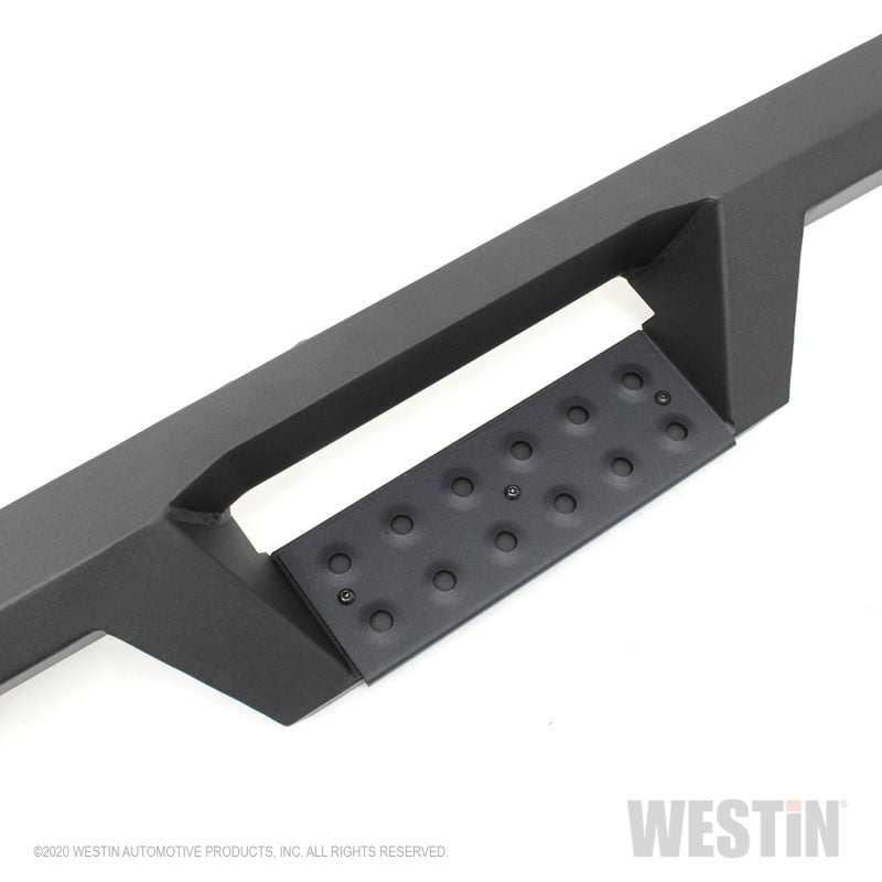 Westin Chevy Silverado 2500/3500 Crew Cab (8ft Bed) HDX W2W Nerf Step Bars - Textured Black