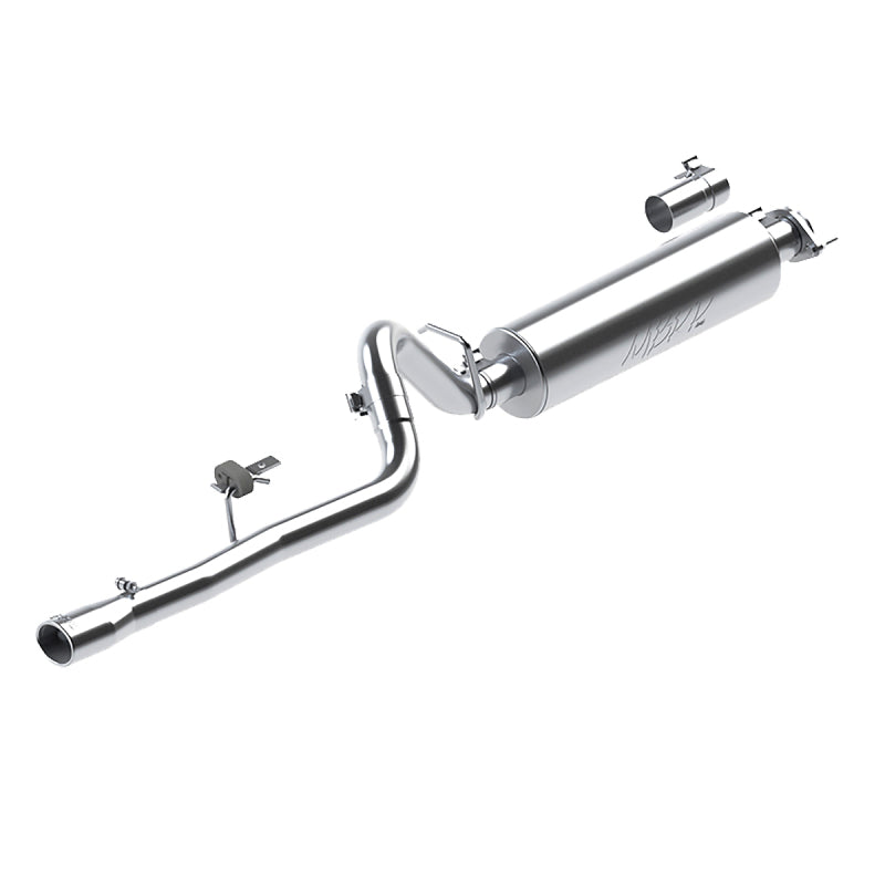MBRP Jeep 2.5L Cherokee 2.5in Cat Back Single AL