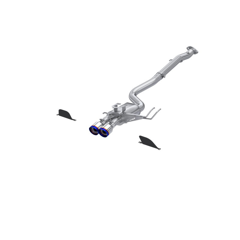 MBRP Toyota Corolla GR 1.6L T304 SS 3in Cat-Back Dual Center Rear w/ Burnt End Tips