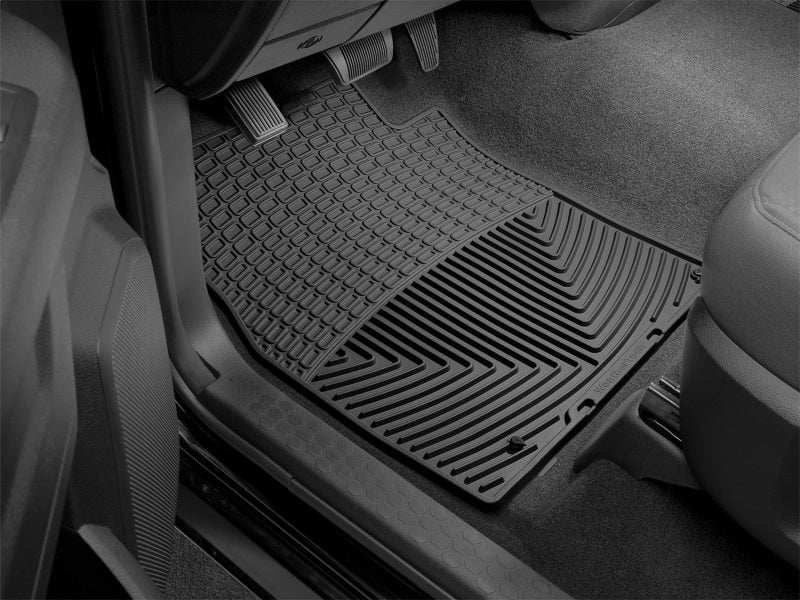 WeatherTech Dodge Ram Truck 1500 Front Rubber Floor Mats - Black