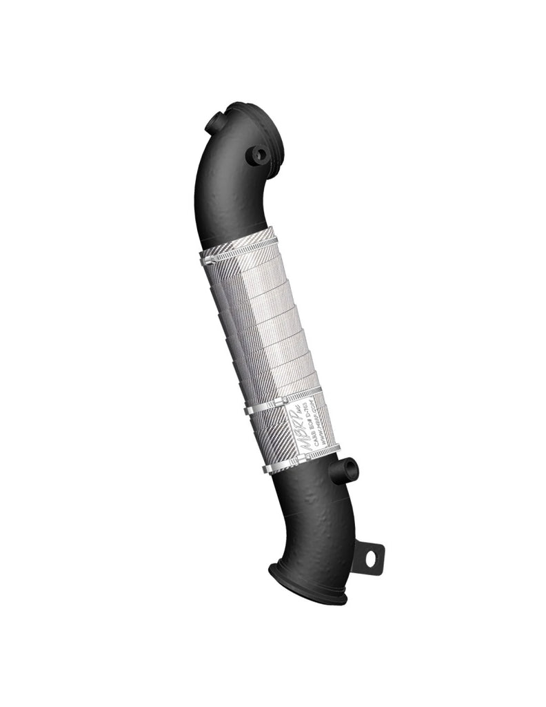 MBRP Chev/GMC 6.6L Duramax 3in Black Turbo Down Pipe