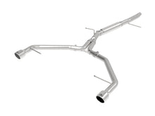 Load image into Gallery viewer, aFe MACHForce XP 3in-2.5in SS Exhaust Axle-Back 17-19 Audi A4 (B9) L4-2.0L (t) - Polished