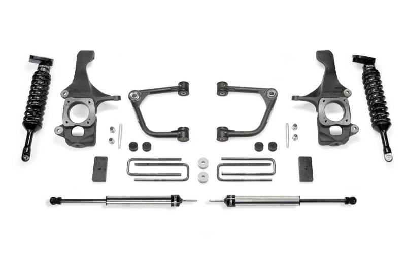 Fabtech 16+ Toyota Tundra 2WD/4WD 4in UCA Kit w/Uniballs & Dlss 2.5C/O & Rr Dlss